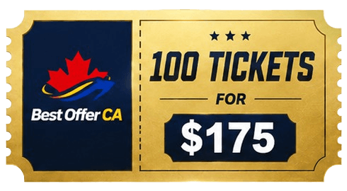 100 Tickets logo